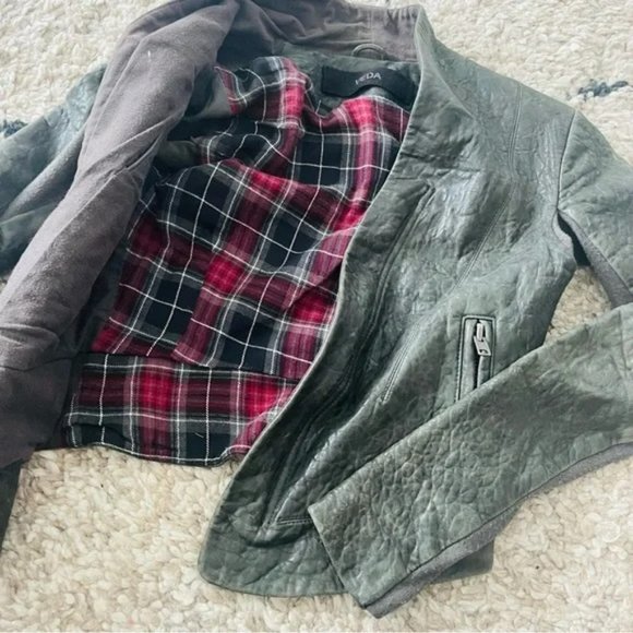 veda leather moto jacket - Picture 8 of 8